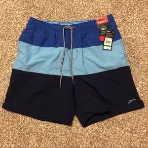 NWT!!! Men’s Speedo Swim Trunks Sz L